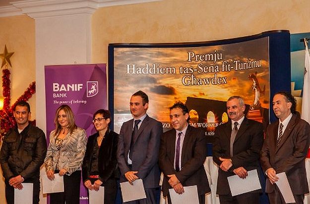 Joseph Tabone is 'Gozo Tourism Worker of the Year' 2012