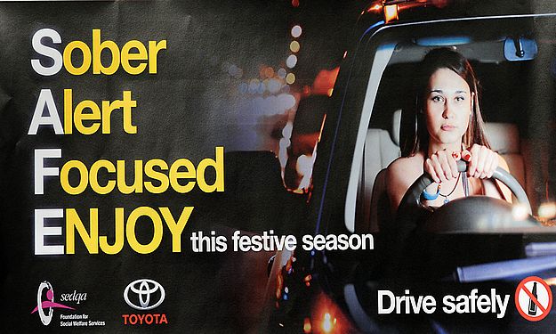 SAFE – Sober, Alert, Focused & Enjoy this festive season SAFE – Sober, Alert, Focused & Enjoy this festive season