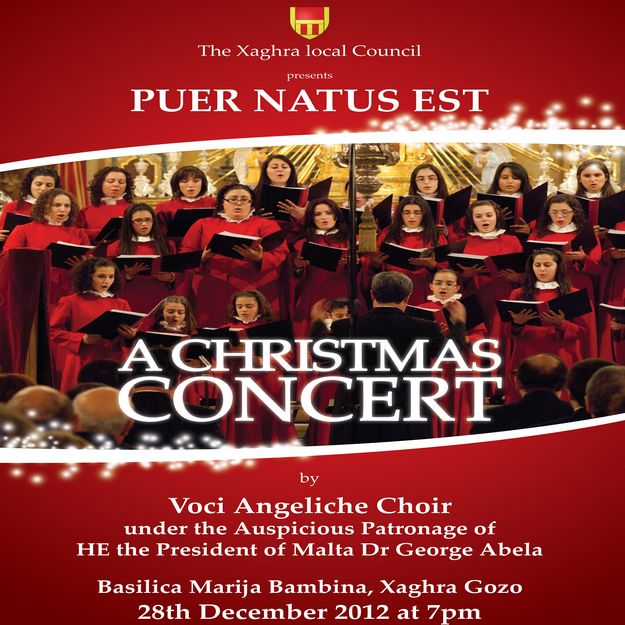 ‘Puer Natus Est’ –  The Xaghra 2012 Christmas Concert