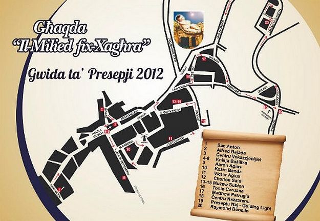 Final preparations underway for Christmas 2012 in Xaghra