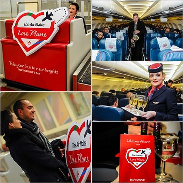 Huge success for Thursday’s Air Malta ‘Love Plane’ Huge success for Thursday’s Air Malta ‘Love Plane’