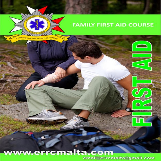 Gozo’s E.R.R.C. Basic First Aid Course starts next week