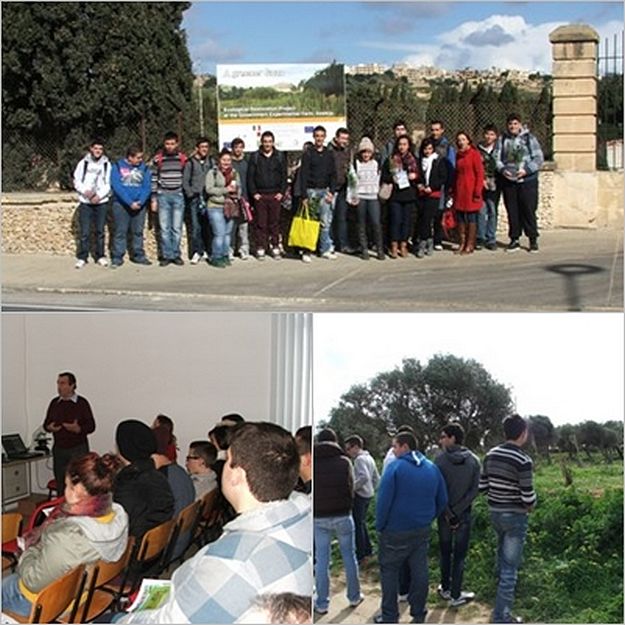 Gozitan Post-Secondary students visit CIRSEM in Xewkija