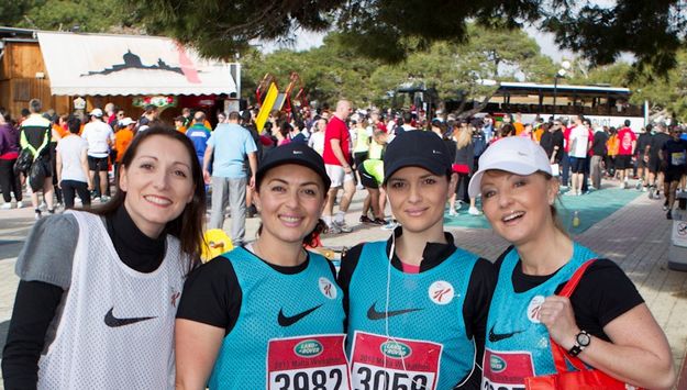 Ilsien in-Nisa team participate in the Malta marathon
