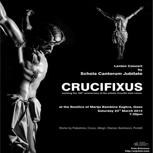 ‘Crucifixus’ a combination of art, music & literature in Gozo