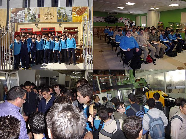 Secondary school engineering students visit Gozo factories
