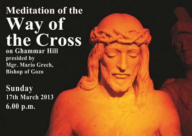 A Meditation of the Way of the Cross this coming Sunday