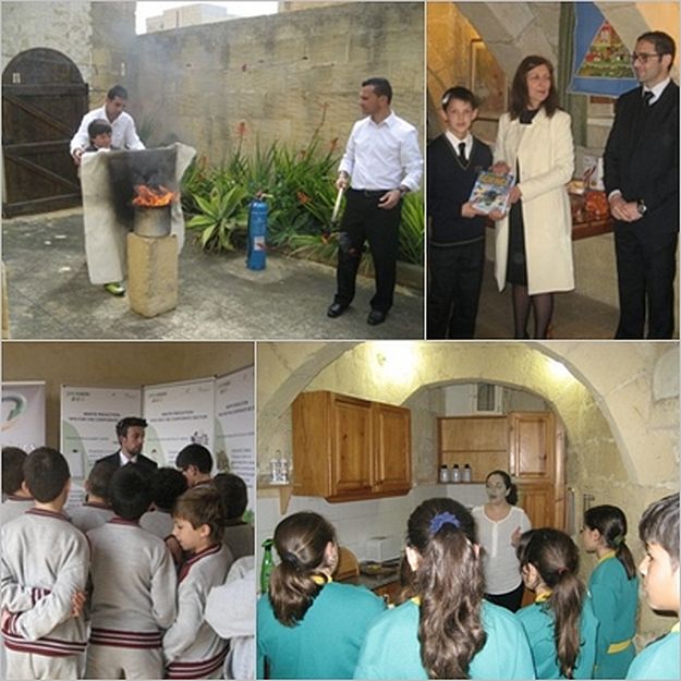 Year 6 Gozo College pupils learn about Health and Safety