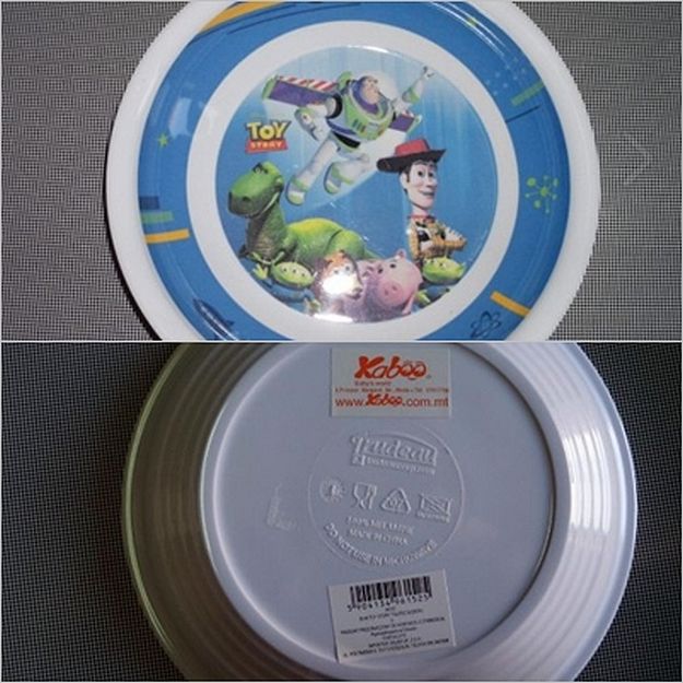 Toy story plate withdrawn from sale for formaldehyde risk