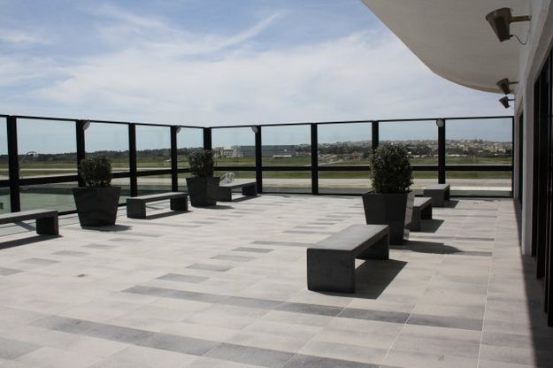 New outdoor viewing veranda at Malta Airport Terminal New outdoor viewing veranda at Malta Airport Terminal