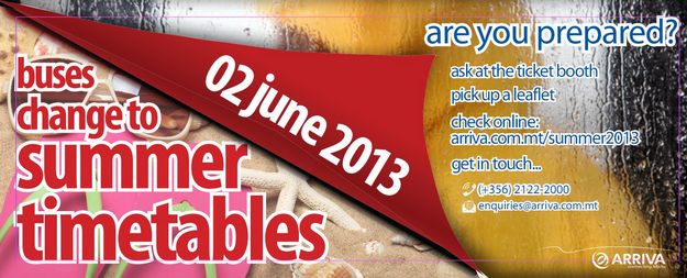 Arriva to introduce innovative changes to summer services