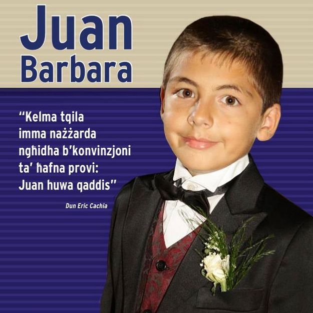 DVD on Juan Barbara being sold at Puttinu Cares Marathon