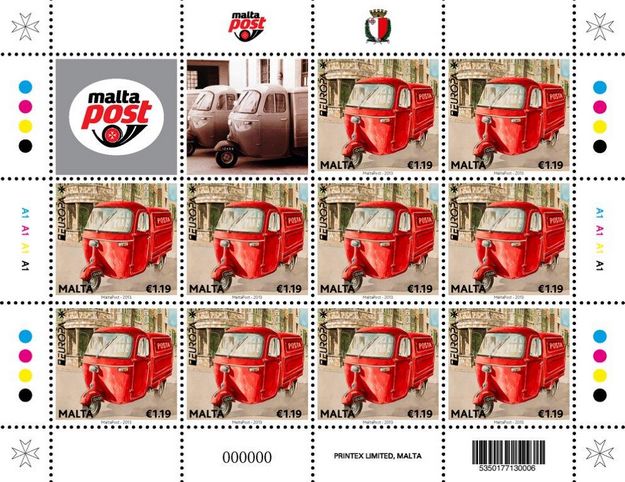 MaltaPost launches EUROPA 2013 Stamps Collection