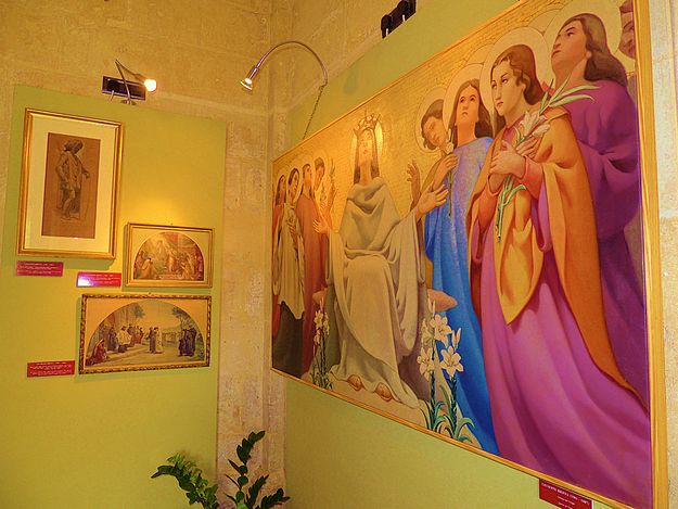 Giuseppe Briffa exhibition of paintings at the Banca Giuratale