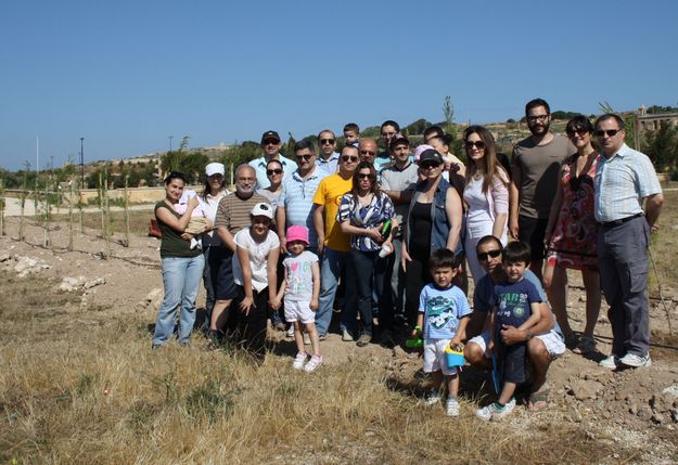 22 trees planted by the NSO as part of the 34U Campaign