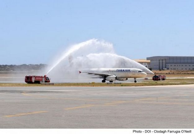 Turkish Airlines inaugural flight arrives at MIA this afternoon