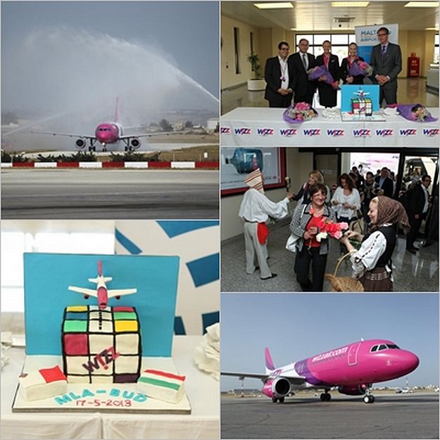 Wizz Air inaugural flight welcomed in at MIA from Budapest
