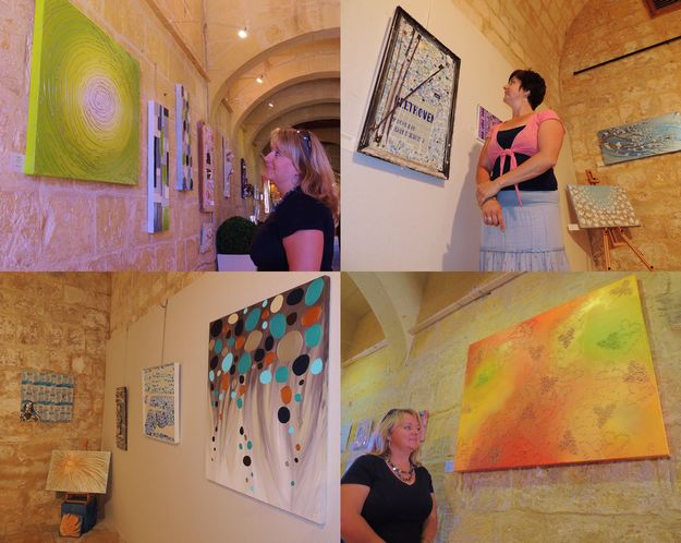 3 Themes, 2 Artists , 1 Location - Joint Gozo art exhibition