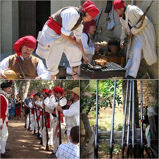 Guard re-enactment at the Red Tower in Mellieha on Sunday Guard re-enactment at the Red Tower in Mellieha on Sunday