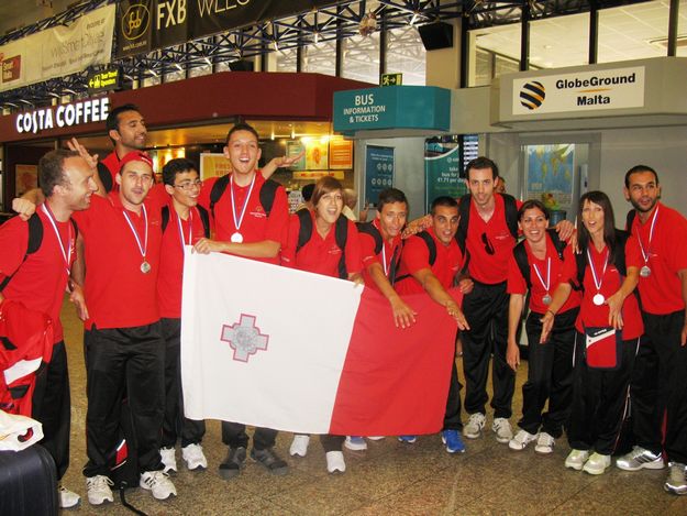 Special Olympics Malta Team returns triumphantly to Malta Special Olympics Malta Team returns triumphantly to Malta