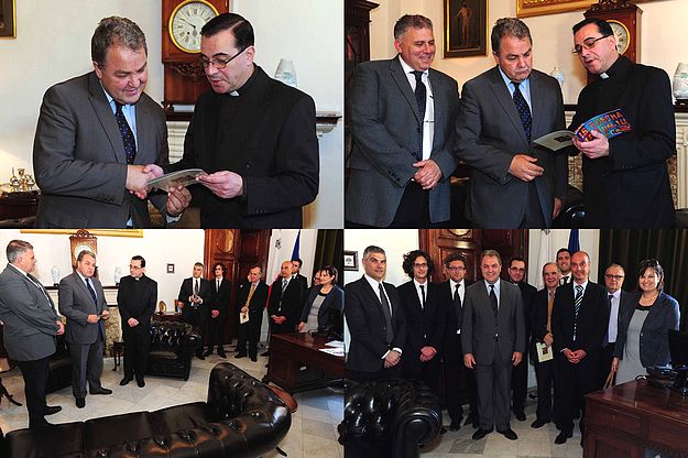 Speaker of the House welcomes a delegation from Gozo