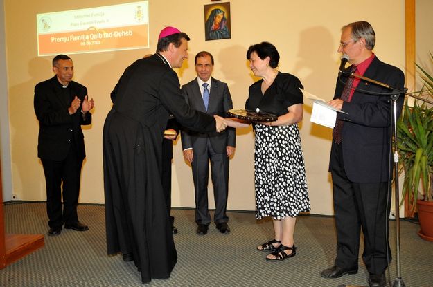 ‘Premju Qalb tad-Deheb’ 2013 awarded to the Zahra family