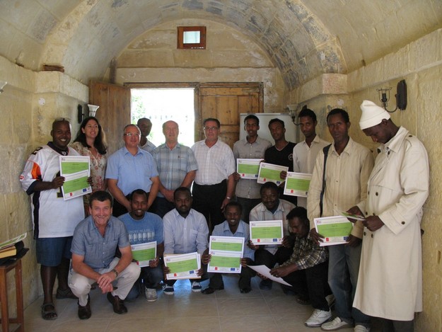 Horticulture training for tefugees and asylum seekers
