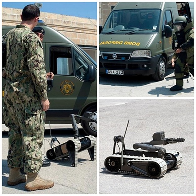 AFM and US Navy share practices in EOD capabilities