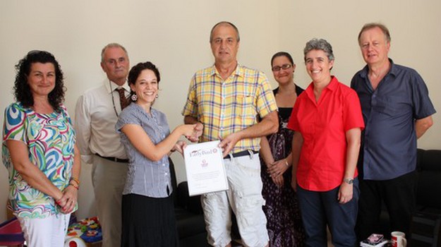 Home-Start Ghawdex receives donation from Rotary Club