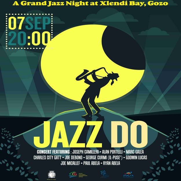 'Jazz Do' - Xlendi Bay grand Jazz Concert this Saturday
