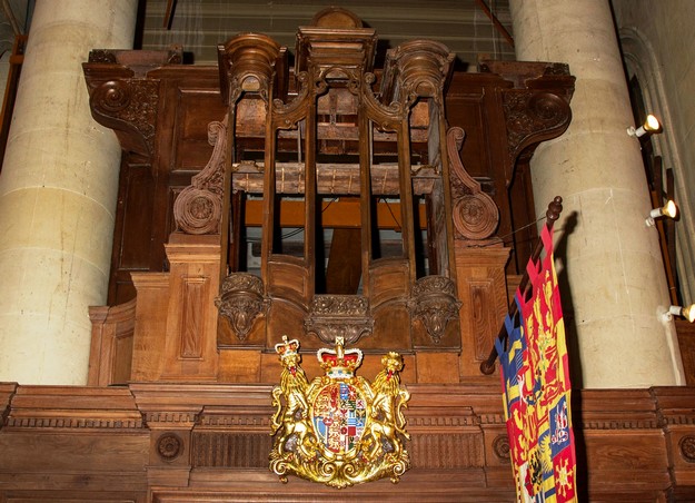 St Pauls Pro-Cathedral 17th century pipe organ restoration