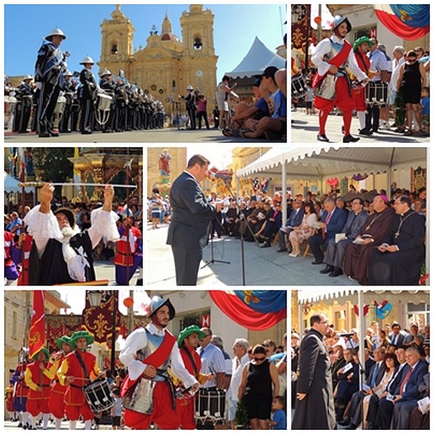 2 great sieges of Malta commemorated in Xaghra ceremony