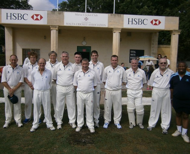 Touring team Fiddlers CC take on Marsa CC over three games
