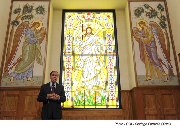 Cupola’s Fresco Paintings inaugurated within the Russian Chapel