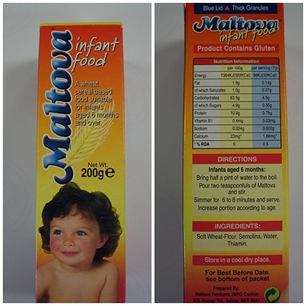 Health Directorate warning not to consume Maltova Infant Food