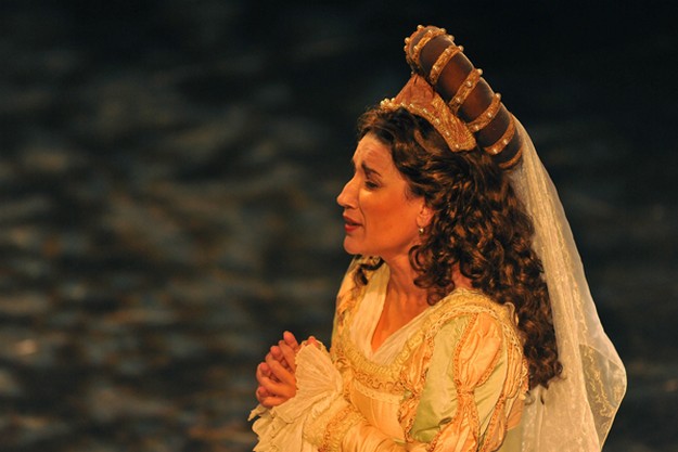 Miriam Cauchi starring as Desdemona in Otello at the Teatru Astra