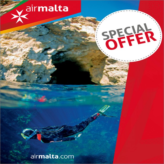 Air Malta launches special offer on carriage for diving equipment