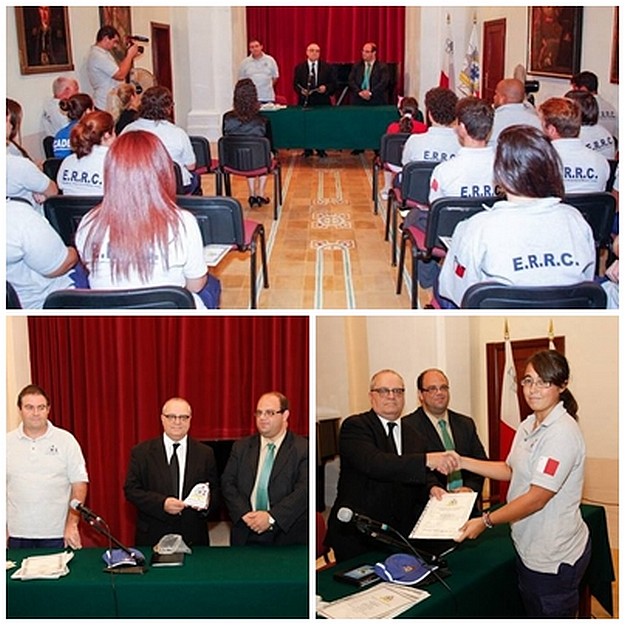 ERRC Certificate Presentation Ceremony held at Ministry for Gozo