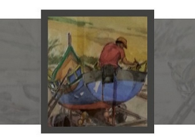 Exhibition of watercolours by Francis Webb at Heart of Gozo Museum