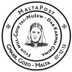 Special hand postmark – Ftuh mill-Gdid tal-Muzew – Dar Karmni Grima
