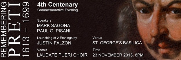 Remembering Preti – A commemoration evening to be held in Gozo