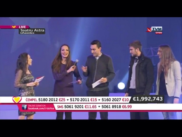 GUG presents donation of €400 for this year’s ‘L-Istrina’