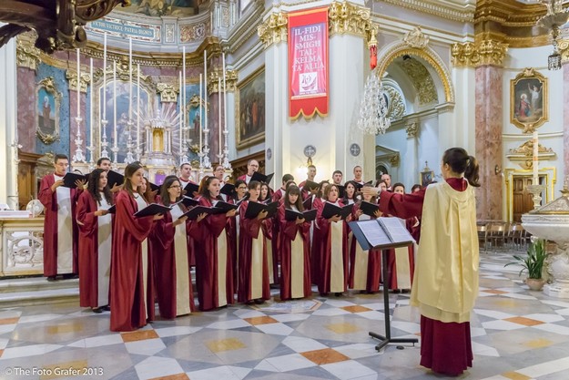 Schola Cantorum Jubilate 'Carolling Christmas' concert in San Lawrenz