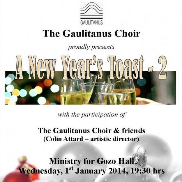 Gaulitanus Choir New Year's Day concert - 'A New Year’s Toast -2'
