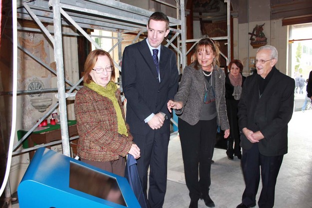 Interactive information kiosk unveiled at Valletta’s oldest church