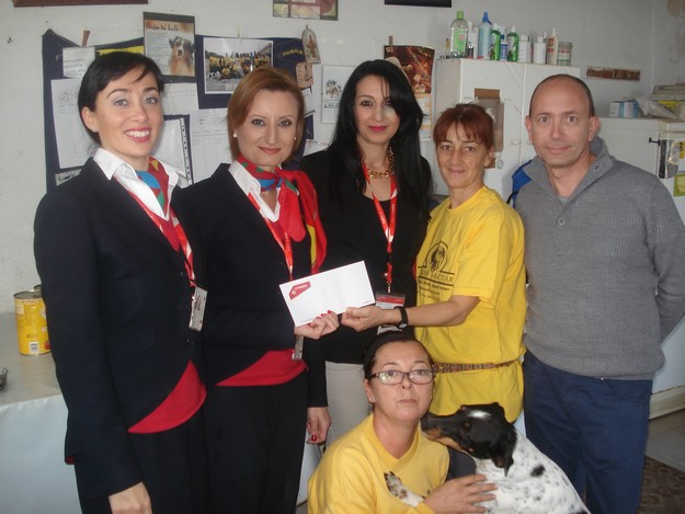 Air Malta staff assist the Island Sanctuary by raising €630 Air Malta staff assist the Island Sanctuary by raising €630