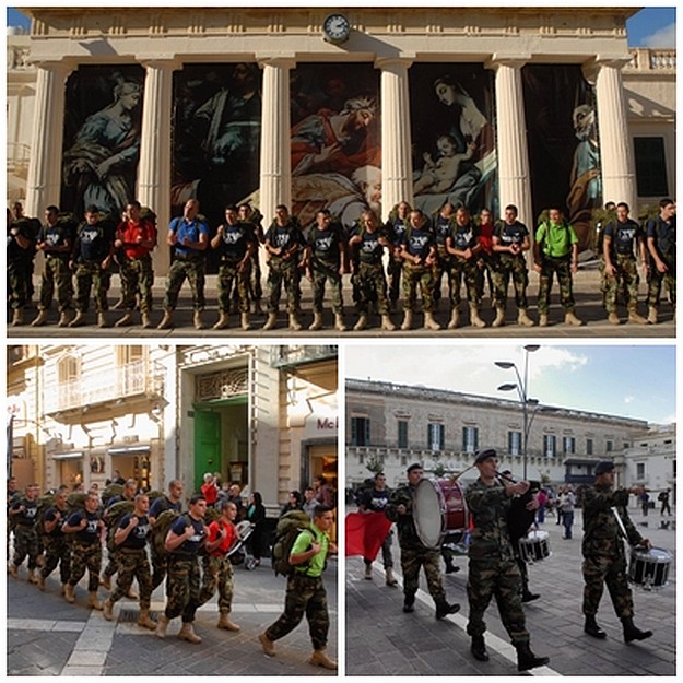 AFM soldiers take part in 15km march & swim for Puttinu Cares