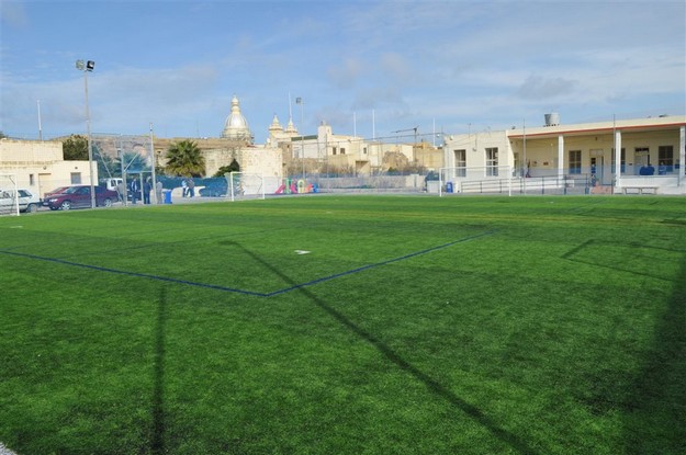 New football ground inauguration at San Lawrenz, Gozo