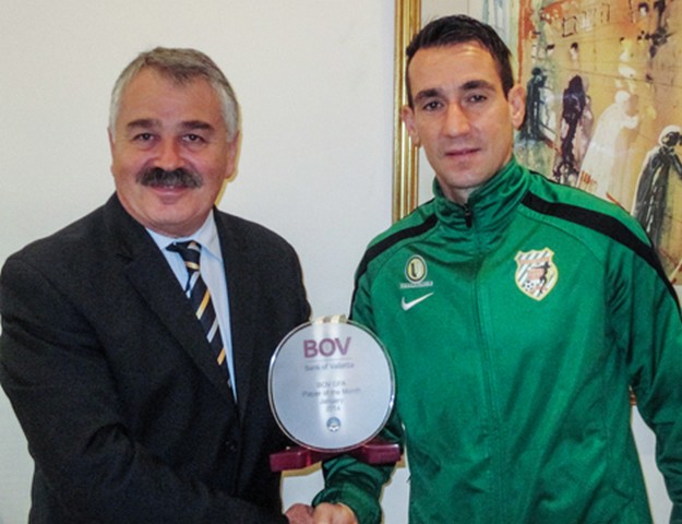 Kercem Ajax’s Petar Kyumyurdzhiev is BOV Gozo Player of the Month