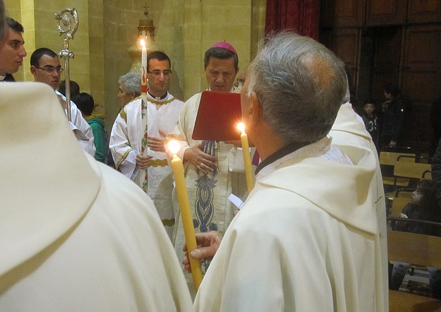 Candlemas celebrated by Bishop Grech at the Gozo Cathedral